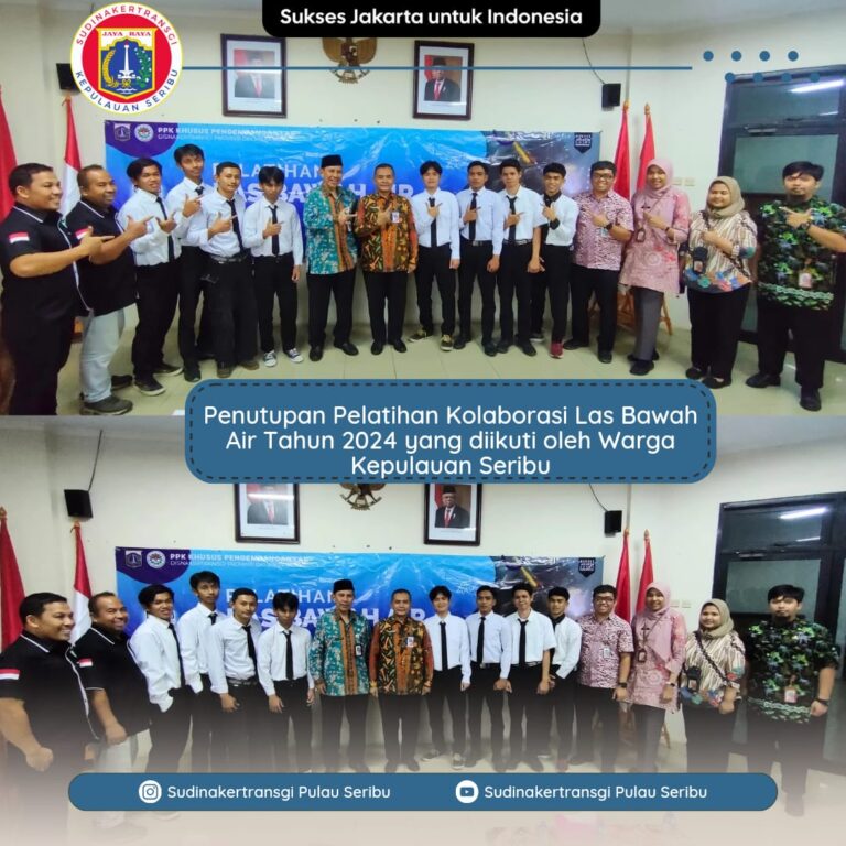 Read more about the article Penutupan Pelatihan Kolaborasi Las Bawah Air Tahun 2024