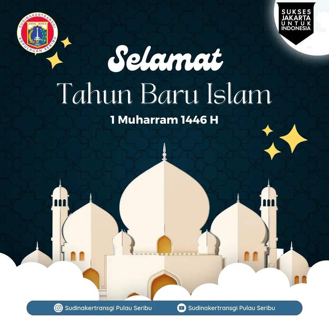 Read more about the article Selamat Tahun Baru Islam 1 Muharram 1446 H SSemoga kita dapat meningkatkan keimanan dan ketakwaan di tahun baru ini