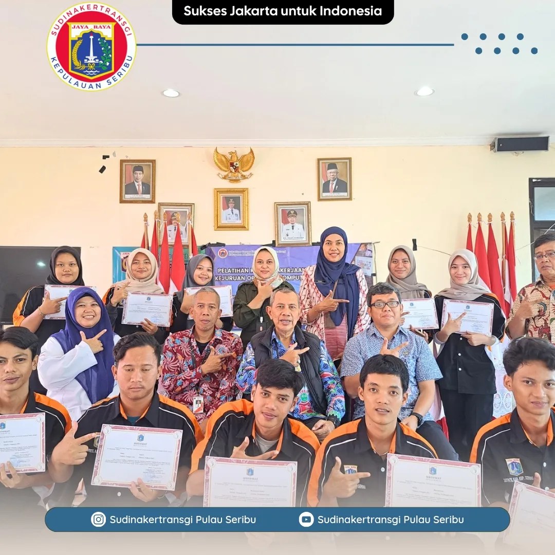 Read more about the article Uji Kompetensi dan Penutupan Pelatihan Operator Komputer Pulau Kelapa Tahun 2024